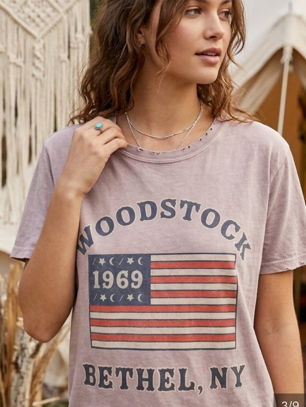 Recycled Karma Woodstock Graphic Tee